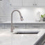 Zenvida Modern Single Handle High Arc Pull Down Kitchen Faucet